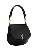 Voltaire leather shoulder bag in black - Saint Laurent - Image 4