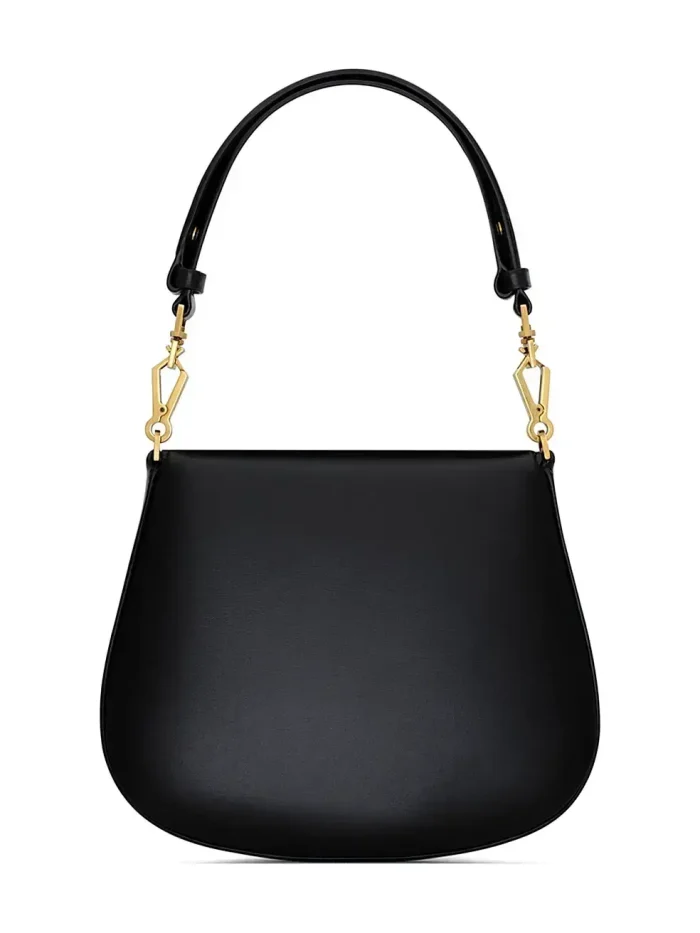 Voltaire leather shoulder bag in black - Saint Laurent - Image 3