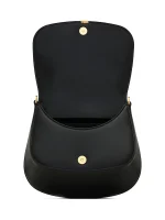 Voltaire leather shoulder bag in black - Saint Laurent - Image 5