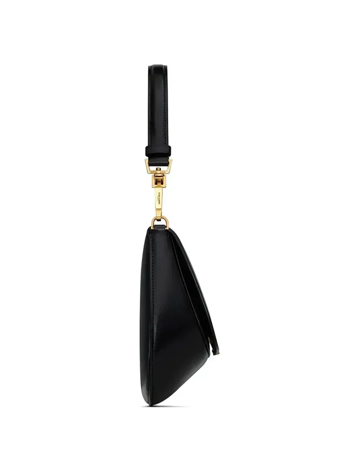 Voltaire leather shoulder bag in black - Saint Laurent - Image 2