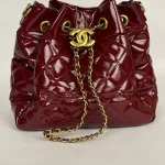 Drawstring Bucket Bag