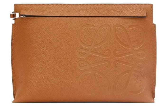 LOEWE Grained Leather Pouc - Image 4