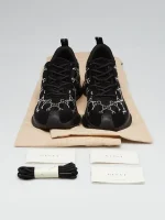 Run GG rhinestone-embellished sneakers