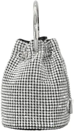 "Sparkling Rhinestone Bucket Bag" - Image 7