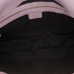 Fendi Baguette Chain Midi Light Grey Lambskin Bag - Image 5