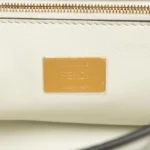 Fendi Embossed Midi Baguette - Image 8