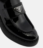 Patent leather upper with leather lining and rubber sole - Image 2