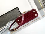 Crocodile-Embossed Leather - Image 6