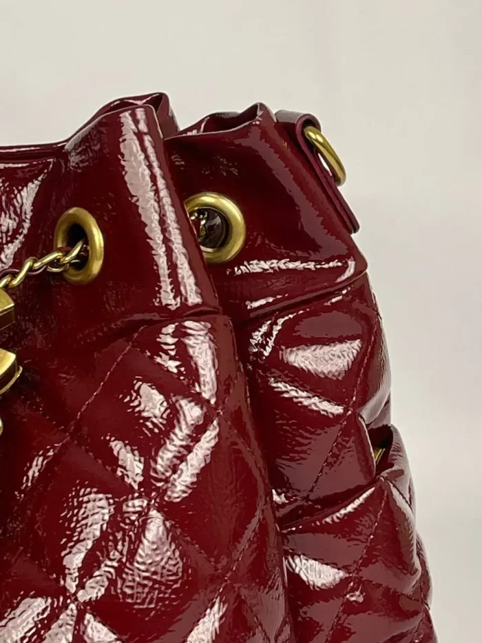 Drawstring Bucket Bag - Image 3