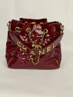 Drawstring Bucket Bag - Image 4