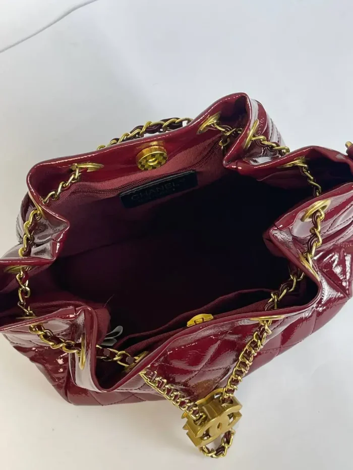 Drawstring Bucket Bag - Image 9