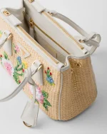 Small Galleria Saffiano Crochet Handbag - Image 5