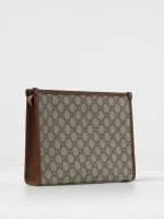 Gucci Brown GG Interlocking Pouch - Image 3