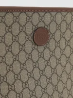 Gucci Brown GG Interlocking Pouch - Image 4