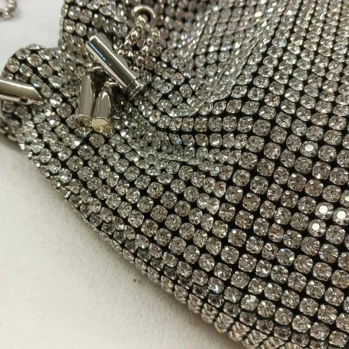 "Sparkling Rhinestone Bucket Bag" - Image 4