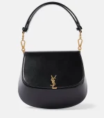 Voltaire leather shoulder bag in black - Saint Laurent - Image 6