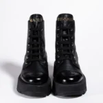 Chanel Leather biker boots