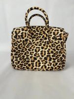 Tiger Signature Set  Hermès Tiger Leather Bag & Golden Goose Tiger Sneakers - Image 12