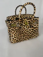 Hermès Tiger Leather Bag - Image 7