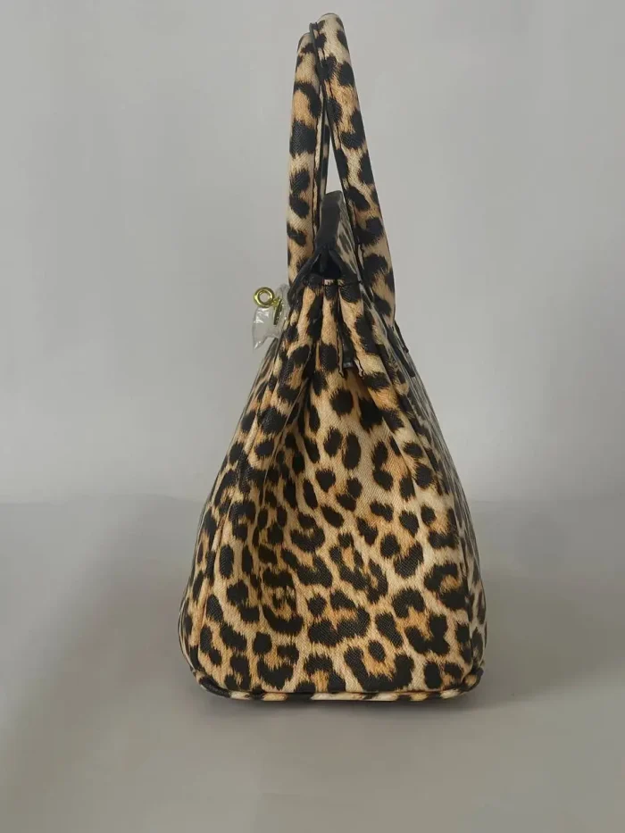 Hermès Tiger Leather Bag - Image 5