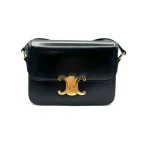 Triomphe leather handbag