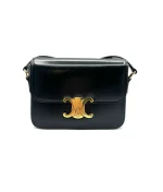 Triomphe leather handbag