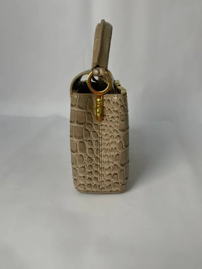 Crocodile-Embossed Leather - Image 4